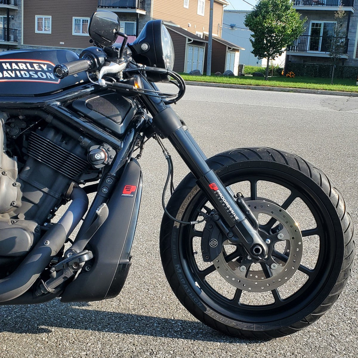 Harley davidson best sale front fork covers