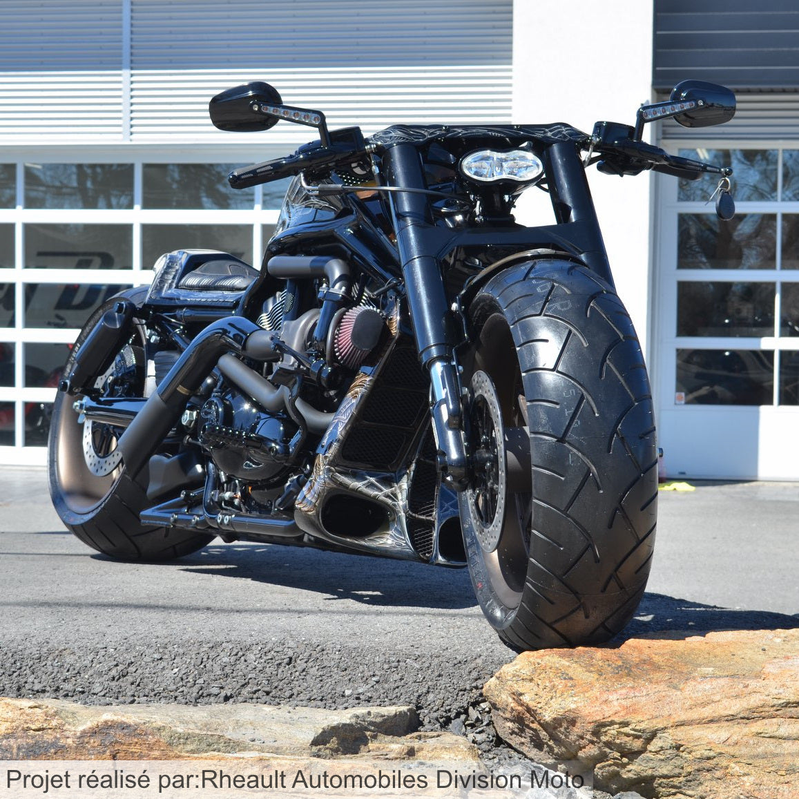 Harley-Davidson V-ROD パーツセット HARLEY V-ROD - Sport Rider Wide triple tree kit – ZEEL DESIGN