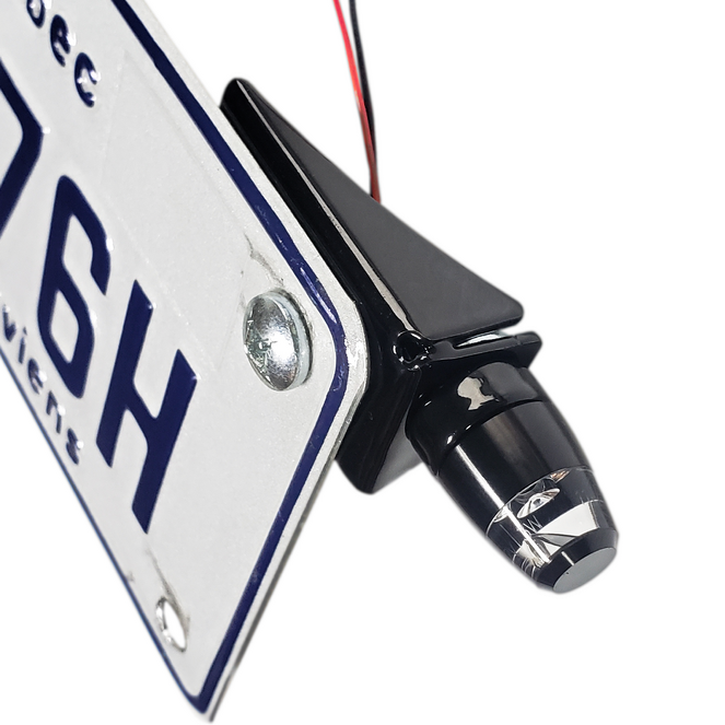 License plate "bolton" turn Signal bracket ZEEL DESIGN