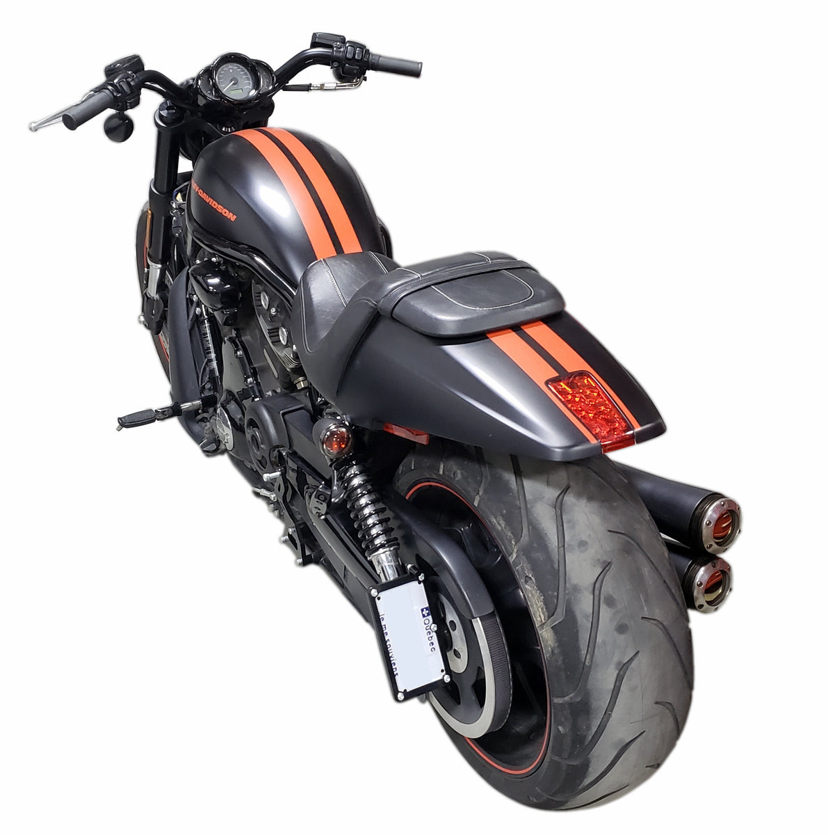 HARLEY V-ROD - Side mount license plate bracket – ZEEL DESIGN