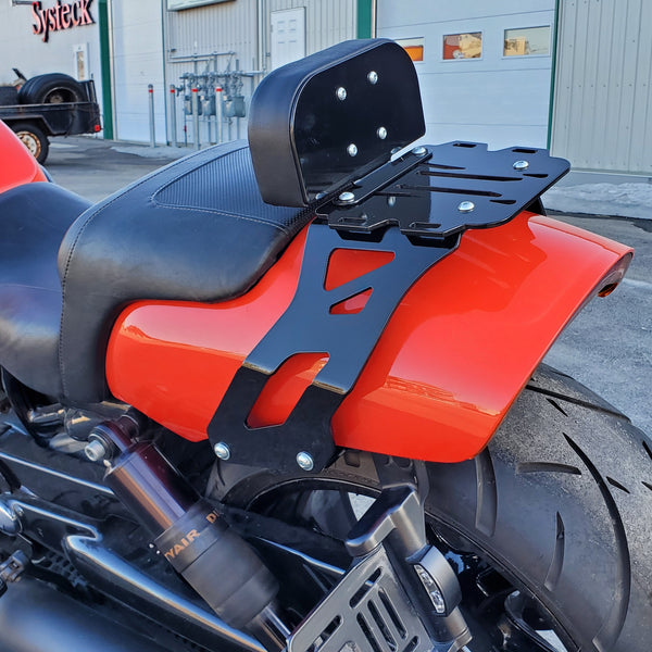 New luggage rack/Backrest for V-Rod Muscle