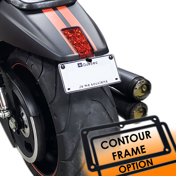 New Central license plate holder for V-ROD NRS!