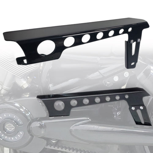 Belt guard for Harley-Davidson V-Rod motorcycle