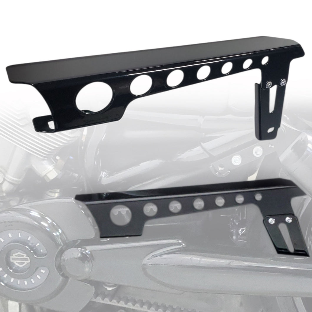 Belt guard for Harley-Davidson V-Rod motorcycle