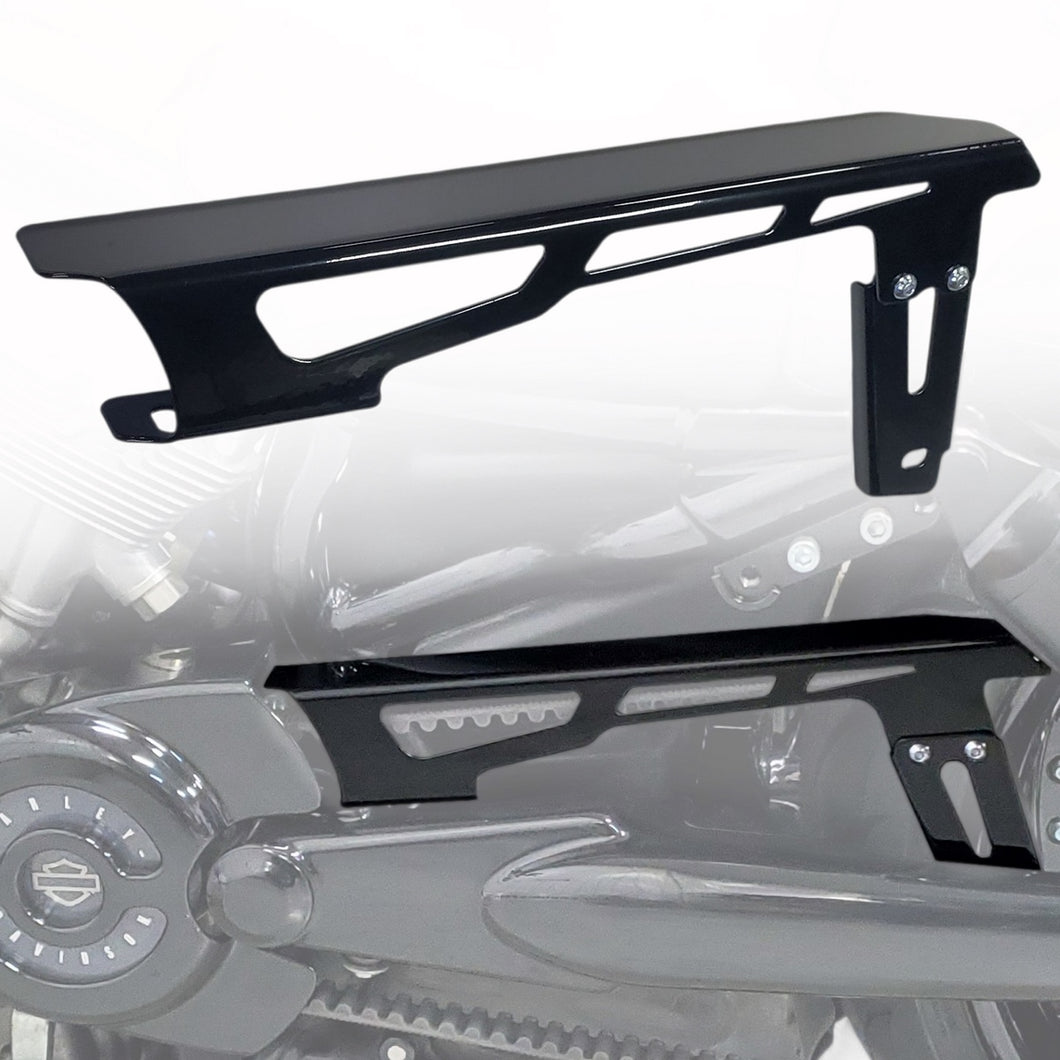 Belt guard for Harley-Davidson V-Rod motorcycle