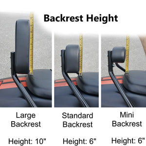 v-rod passenger backrest