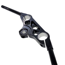 Custom V-Rod handlebar with gloss black finish