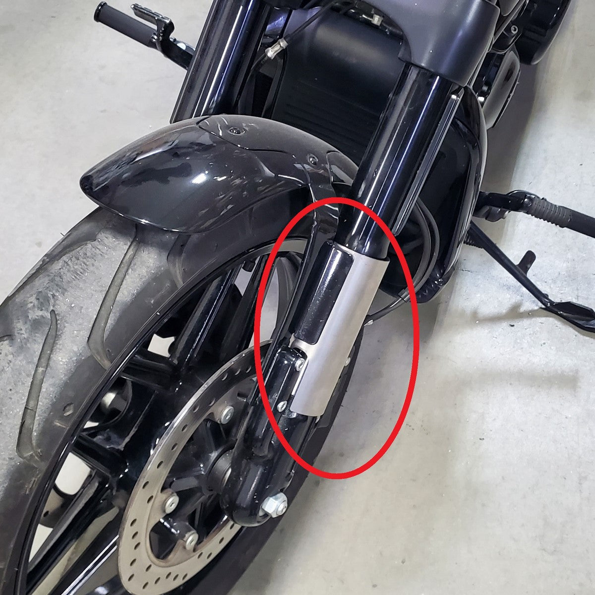 HARLEY V-ROD - Slip-on Lower fork covers 2012+ – ZEEL DESIGN