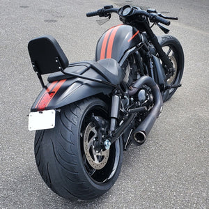 v-rod passenger backrest