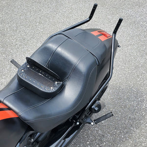 v-rod passenger backrest