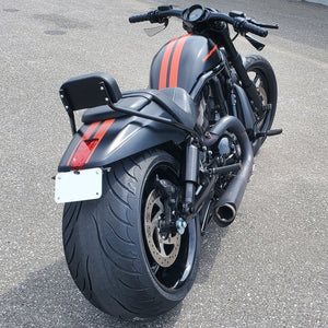 v-rod passenger backrest