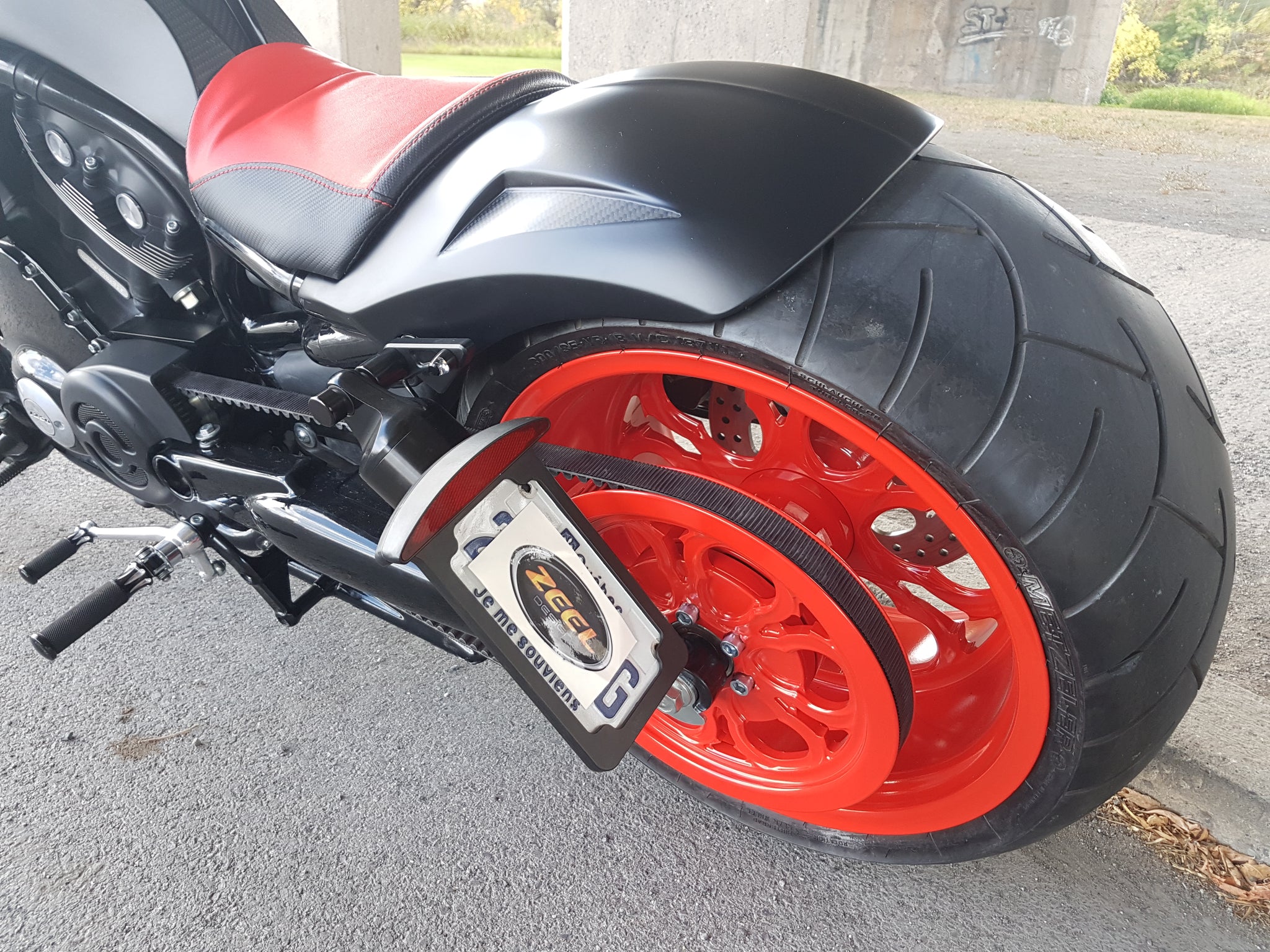 HARLEY V-ROD - NLC - Rear fender VR 40550/40551 – ZEEL DESIGN