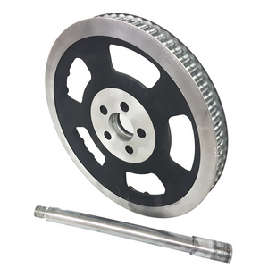 v-rod 280mm shaft and pulley