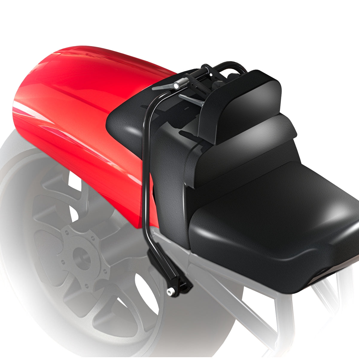 V-ROD - Bolt-On Driver Backrest Muscle Rod – ZEEL DESIGN