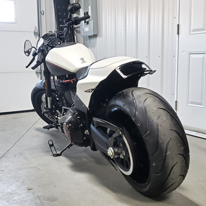 HARLEY FXDR - Central license plate holder