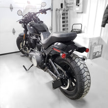Fat bob license plate
