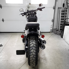 Fat bob license plate