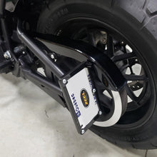 Fat bob license plate