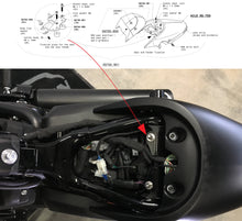 Harley street cafe racer fender