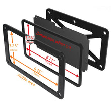 HARLEY V-ROD - Side mount license plate bracket