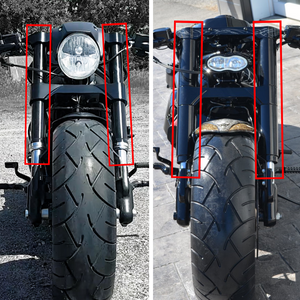 v-rod fork covers