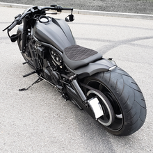HARLEY V-ROD - Side mount curved license plate bracket