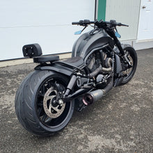 HARLEY V-ROD - Bolt-on Passenger seat - SHORT FENDER