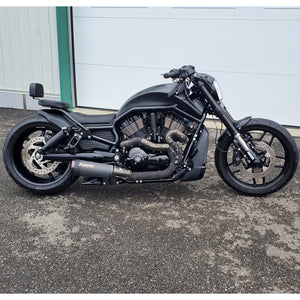 HARLEY V-ROD - Bolt-on Passenger seat - SHORT FENDER