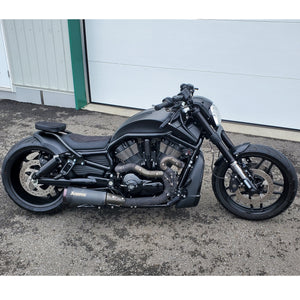 HARLEY V-ROD - Bolt-on Passenger seat - SHORT FENDER