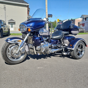 Honda Valkyrie , Bleu et gris 3 roues