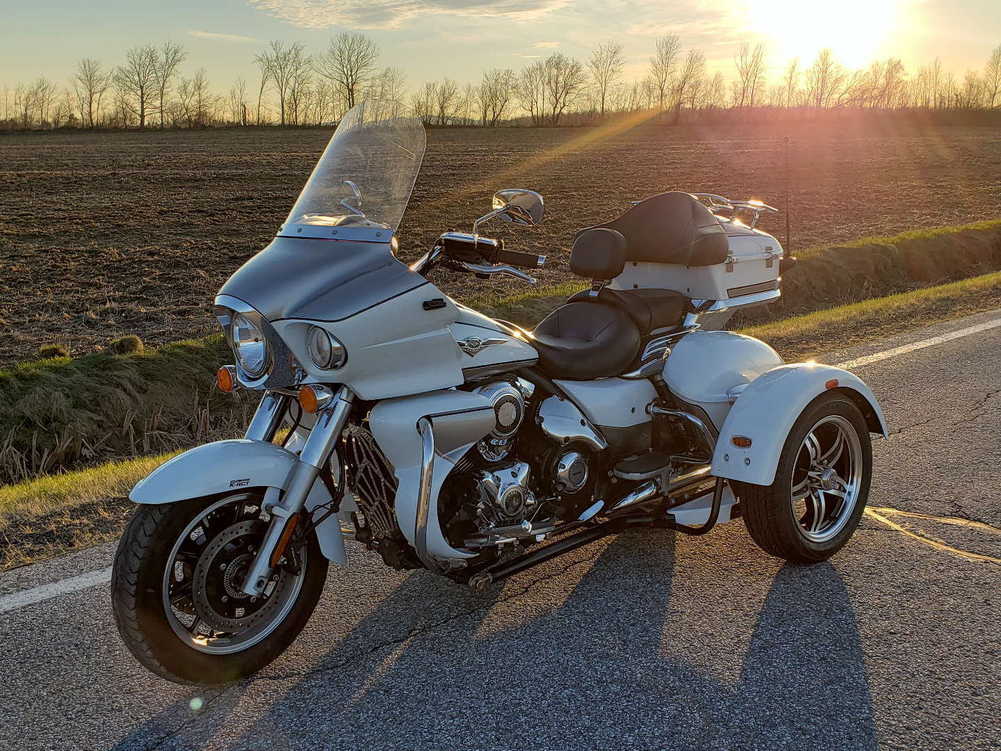 Vulcan Voyager 1700 2013, Blanc